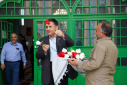 آیین عطرافشانی و گلباران مزار شهید گمنام در دانشگاه بیرجند برگزار شد
