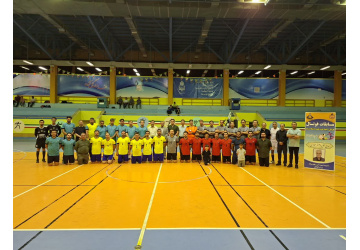 اختتامیه مسابقات فوتسال و والیبال کارمندان و اعضای هیأت علمی دانشگاه بیرجند برگزار شد