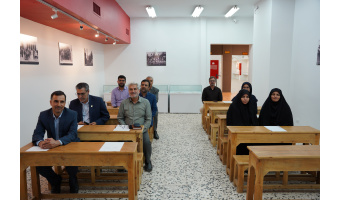 بازدید کارکنان حوزه ریاست دانشگاه بیرجند از موزه و مرکز اسناد/ تجدید میثاق با هویت نیم‌قرنی نگین آموزش عالی شرق