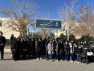 بازدید دانش آموزان دبیرستان هاجر از دانشکده هنر دانشگاه بیرجند