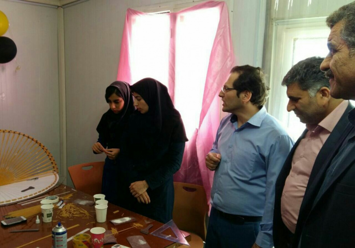 برگزاری مسابقات استانی سازه ماکارونی در دانشکده فردوس