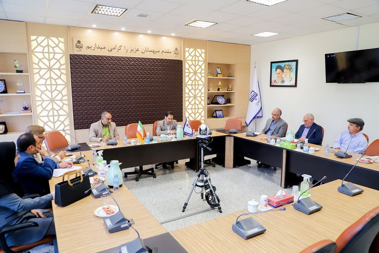 نشست معاون آموزشی با رئیس سازمان  تعاون روستایی استان